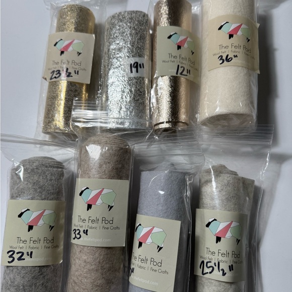 The Felt Pod Assorted Felt Rolls - Picture 5 of 6